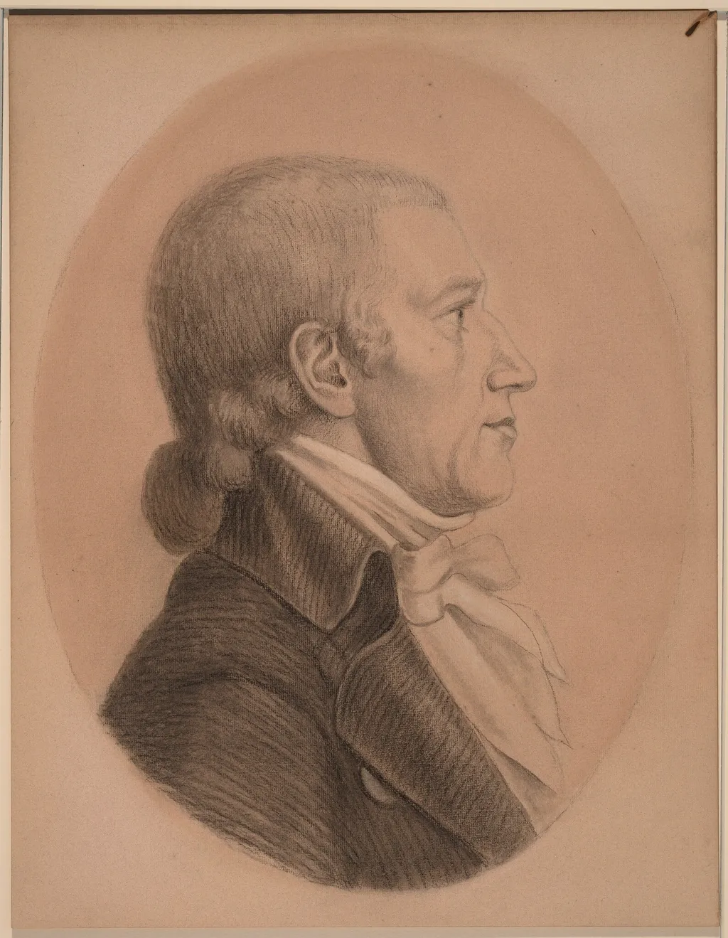 Daniel Kemper, by American 19th Century, chalk, 1801