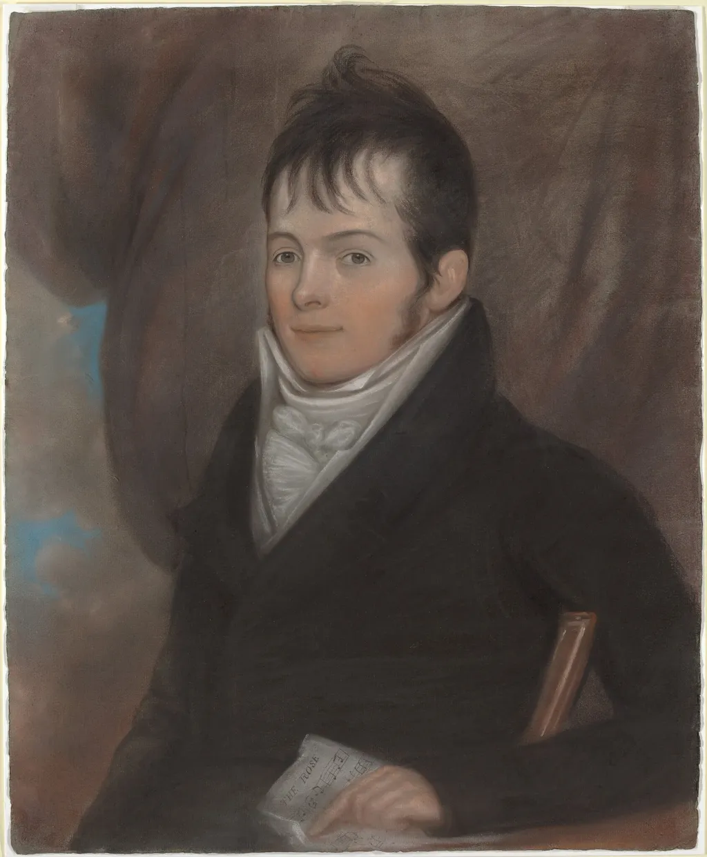 George Edward Blake, by American 19th Century, pastel, 1808