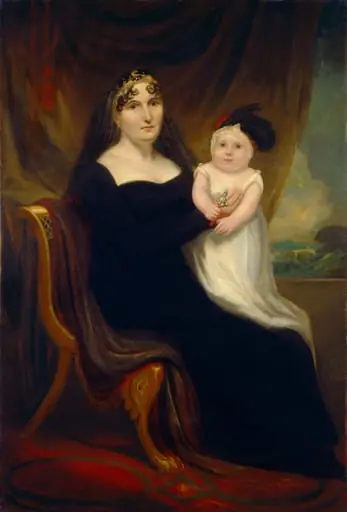 Mother and Child, by American 19th Century