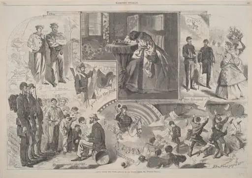 News from the War, by American 19th Century