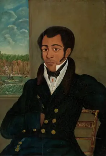 Portrait of a Man (Possibly Peter Vogelsang Sr.), by American 19th Century