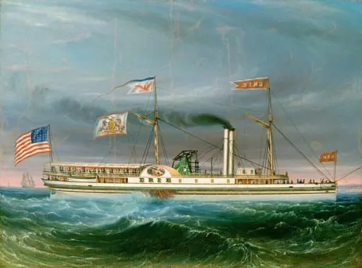 Steamship "Erie", by American 19th Century
