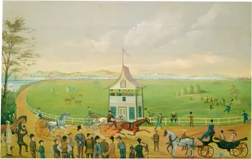 The Finish, by American 19th Century, 1860