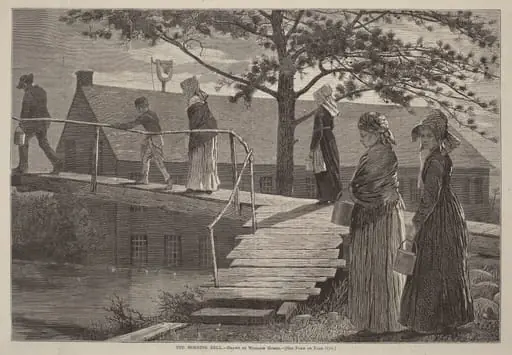 The Morning Bell, by American 19th Century
