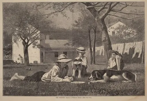 The Nooning, by American 19th Century