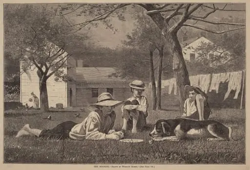 The Nooning, by American 19th Century