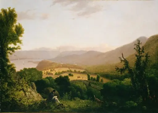 View at West Point, by American 19th Century