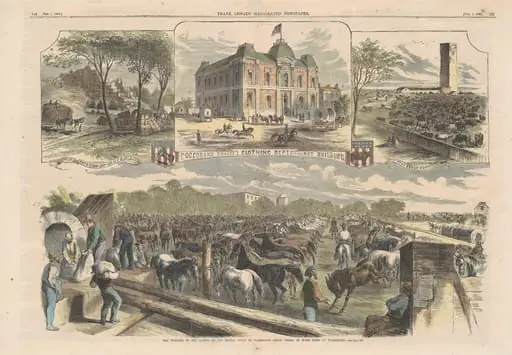 War Sketches in the Capital, by American 19th Century