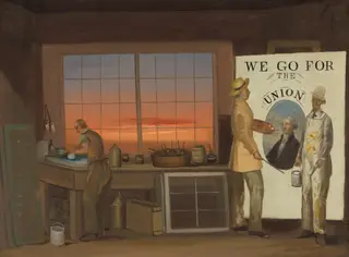 "We Go for the Union", by American 19th Century, 1845