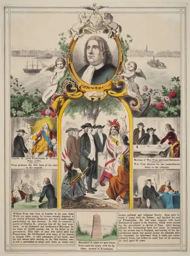 William Penn's History, by American 19th Century, 1850