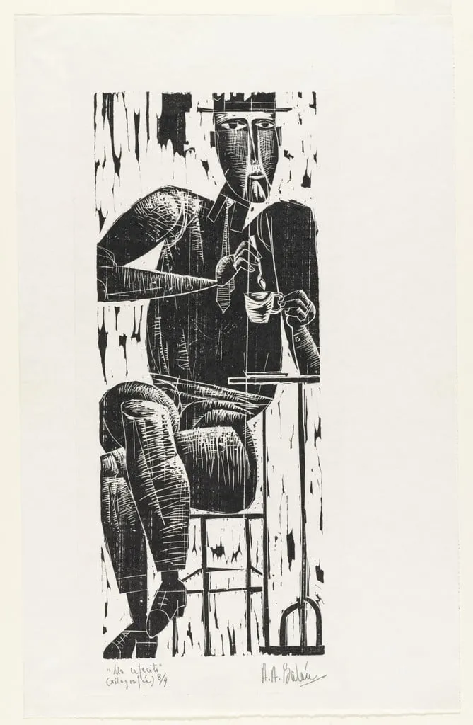 Untitled, by Amèrico Balán, ink, 1934