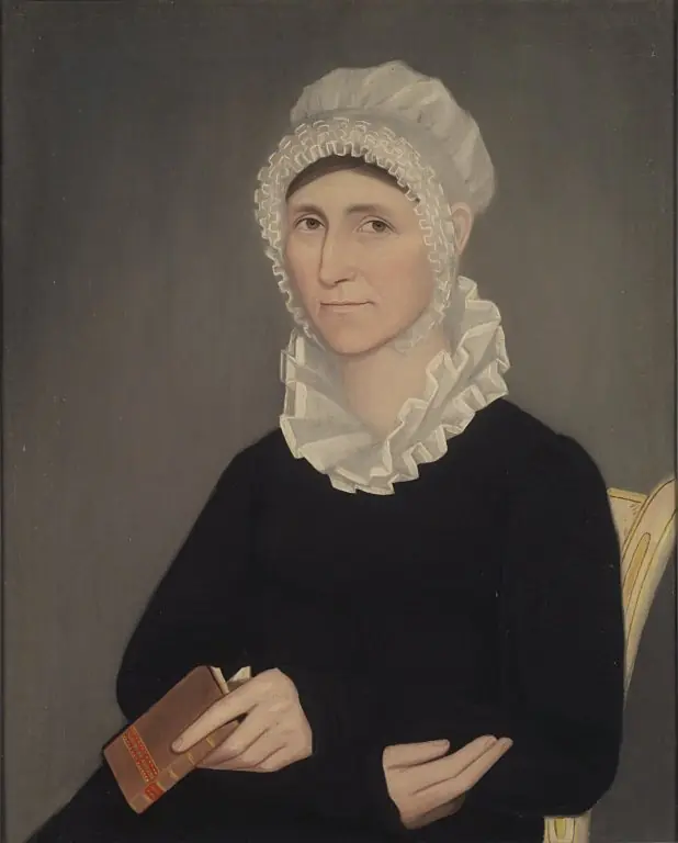 Betsey Beckwith, by Ammi Phillips