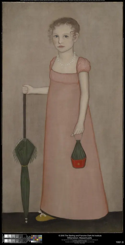 Portrait of Harriet Campbell, by Ammi Phillips