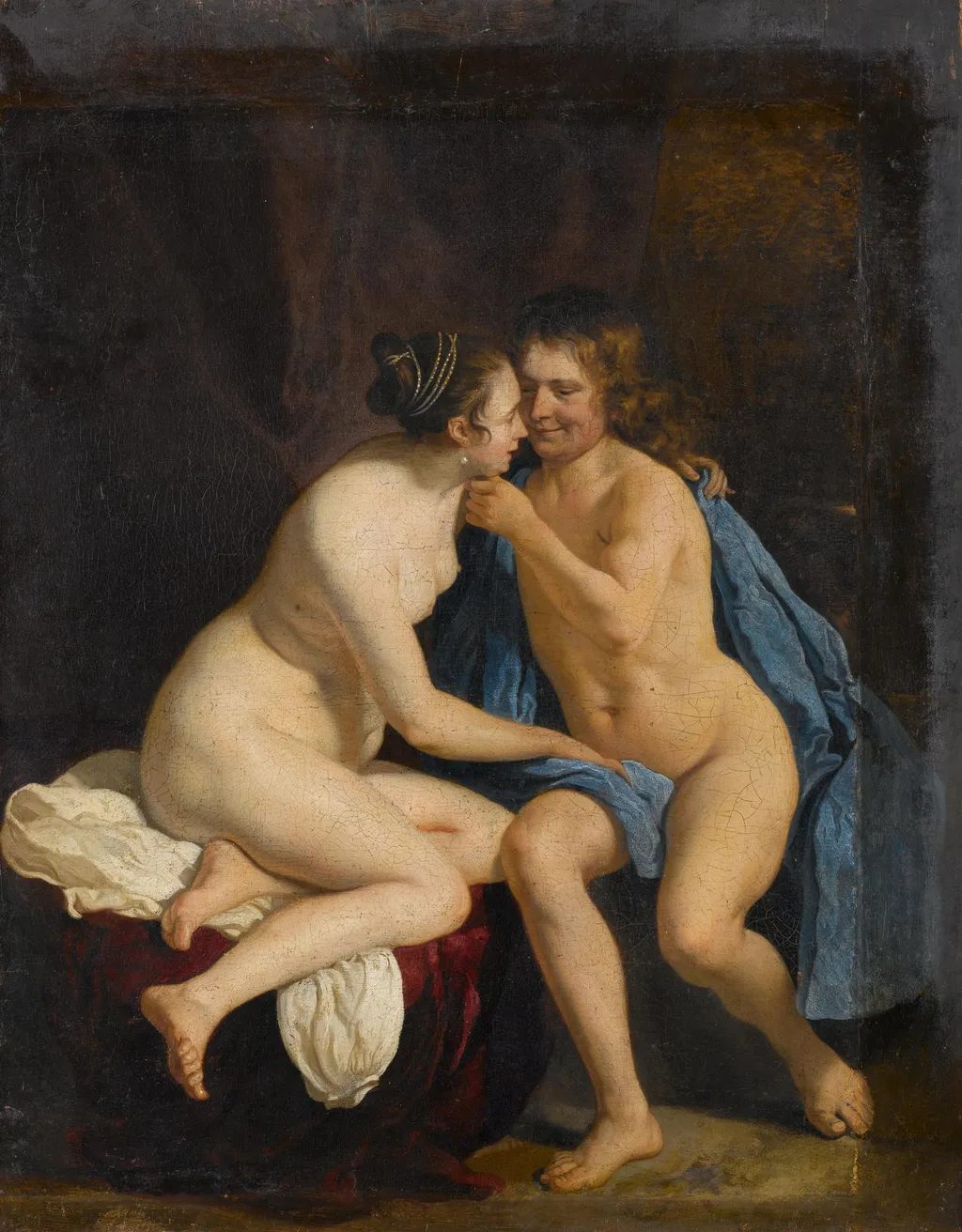 Amorous Couple, unspecified, 1650