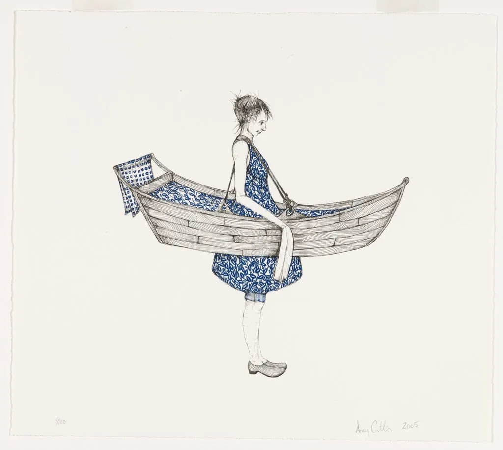Untitled, by Amy Cutler, ink, 2005