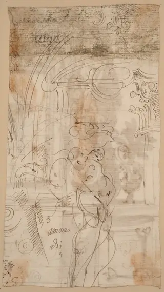 An Architectural Study with an Atlantid