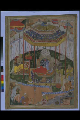 An Ayyar murders Qubad in his sleep