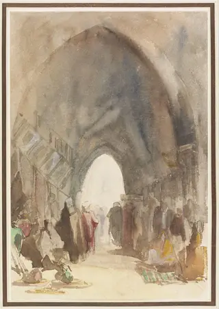 An Eastern Market.