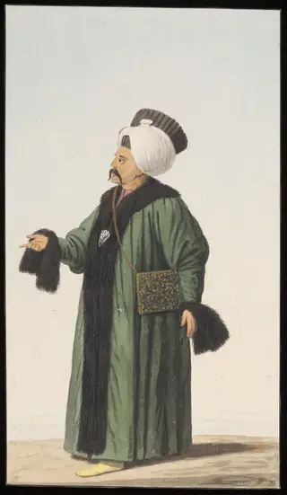 An Ottoman Official, perhaps the Sultan's private secretary,, 1809
