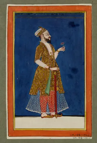 An unidentified ruler