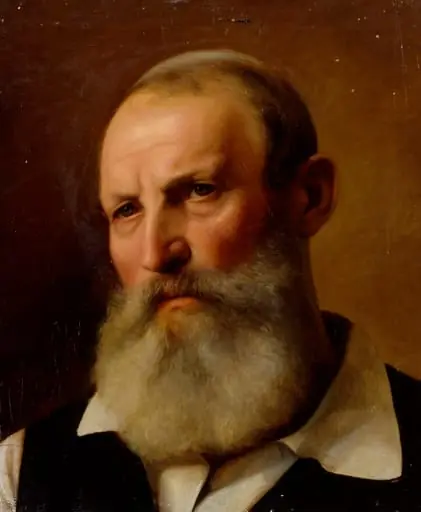 Parrakas vanha mies, harjoitelma, by Anders Ekman