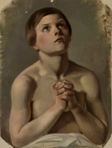 Rukoileva poika, by Anders Ekman