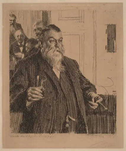A Toast II, by Anders Zorn