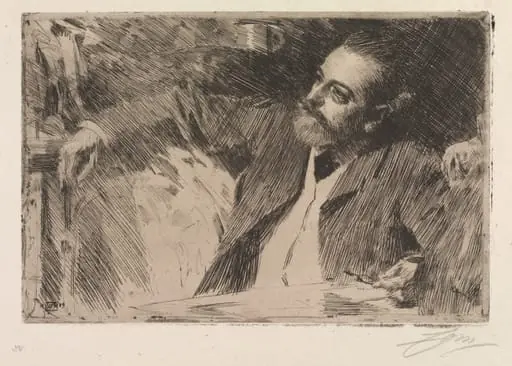 Antonin Proust, by Anders Zorn