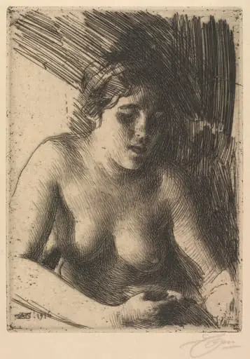 Bust, by Anders Zorn