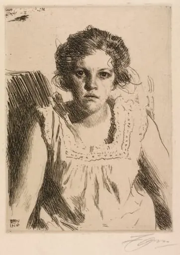 Frida, by Anders Zorn