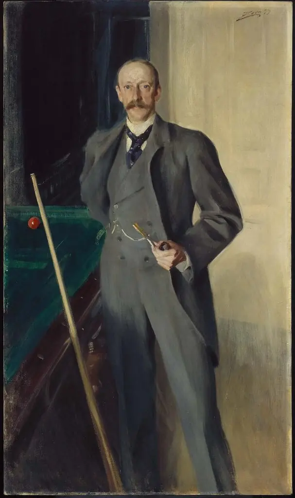 George Peabody Gardner, by Anders Zorn