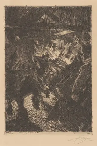 Gopsmor Cottage, by Anders Zorn