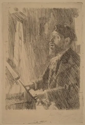 J.B. Faure, by Anders Zorn