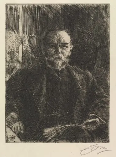 John Hay, by Anders Zorn