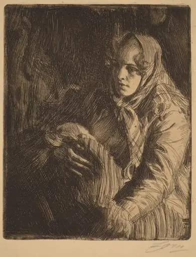 Madonna, by Anders Zorn