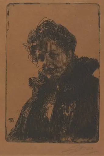 Mme. Granberg, by Anders Zorn