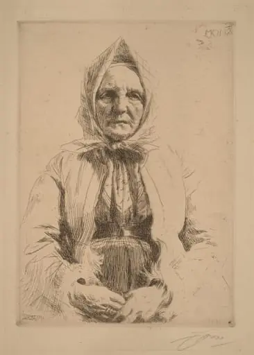Mona, by Anders Zorn