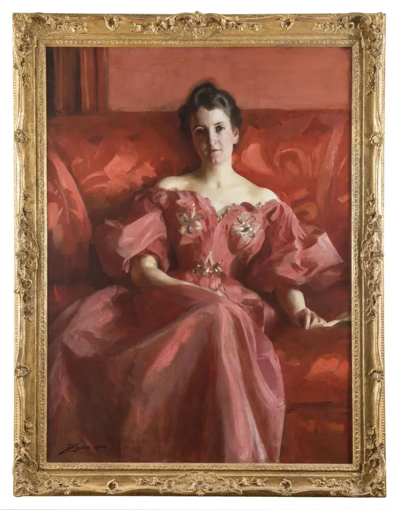Mrs Abby Marion Deering Howe, by Anders Zorn