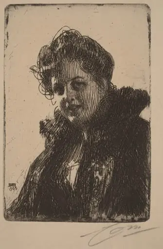 Mrs. Granberg, by Anders Zorn
