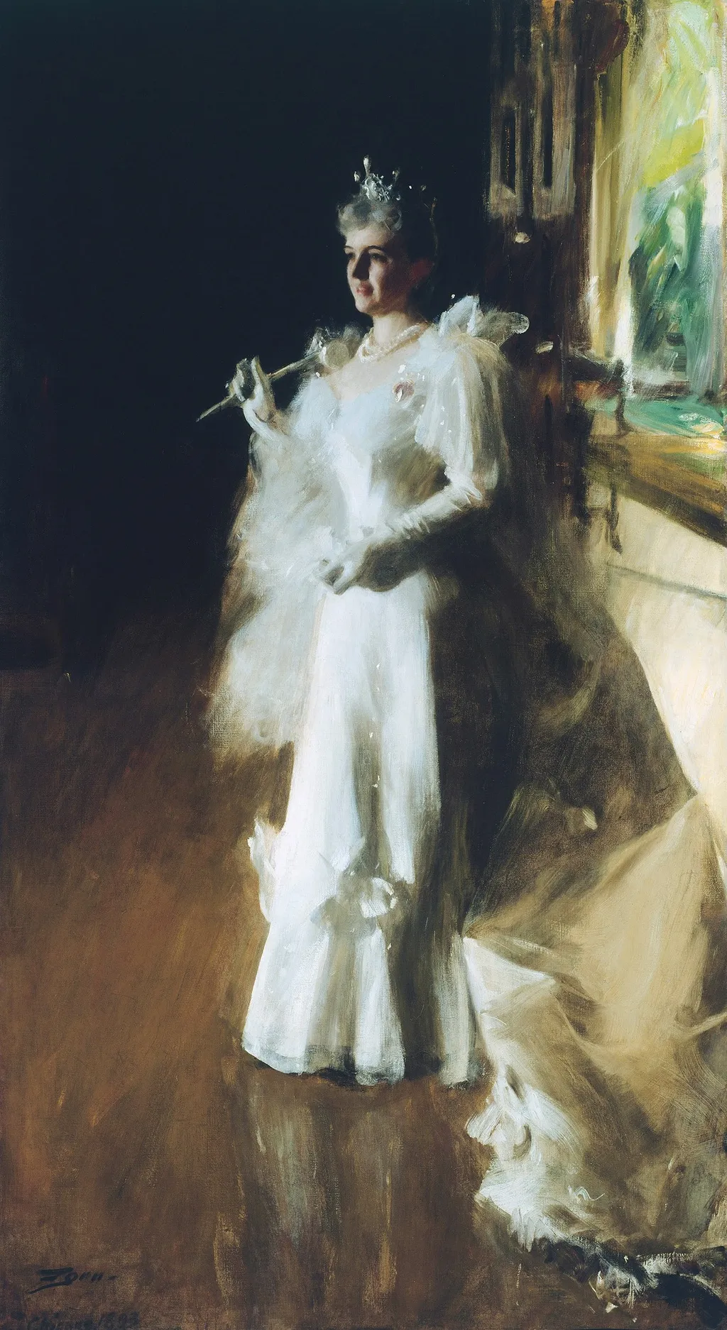 Mrs. Potter Palmer, by Anders Zorn, oil, 1897