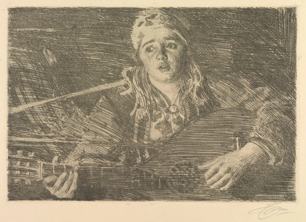 Ols Maria, by Anders Zorn, 1919