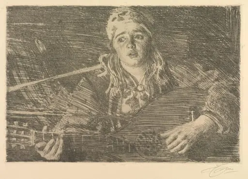 Ols Maria, by Anders Zorn