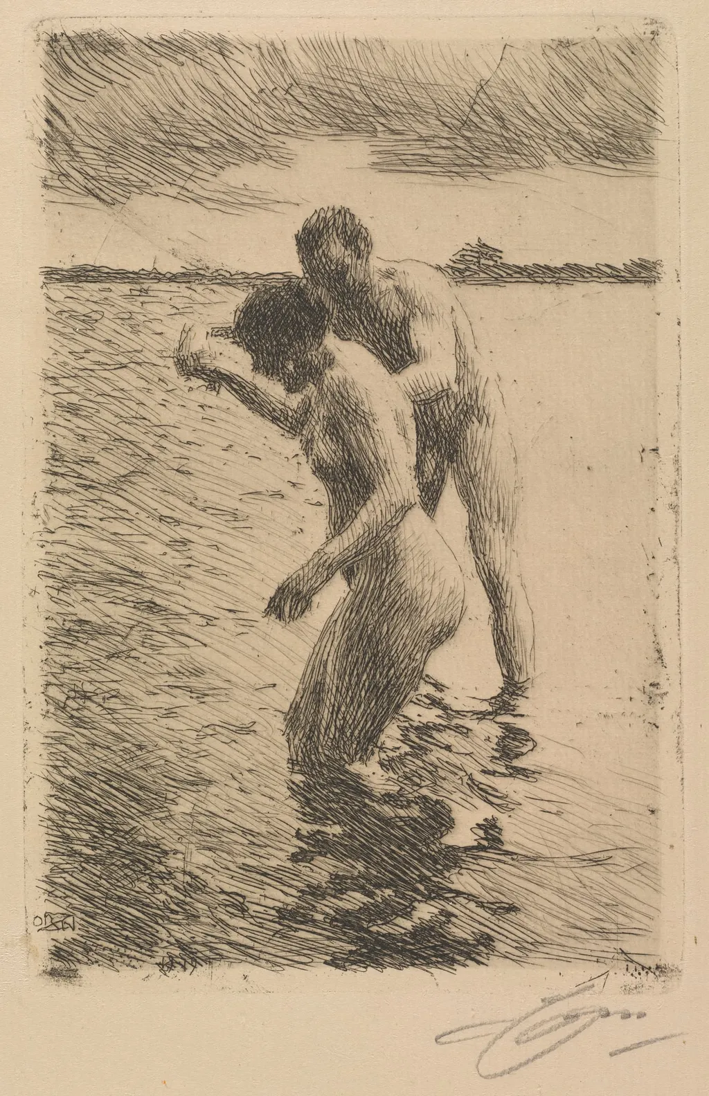 Pilot, by Anders Zorn, 1919