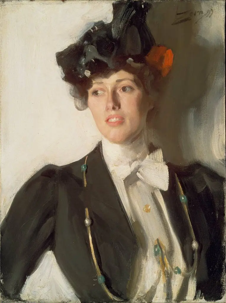 Portrait of Martha Dana, by Anders Zorn
