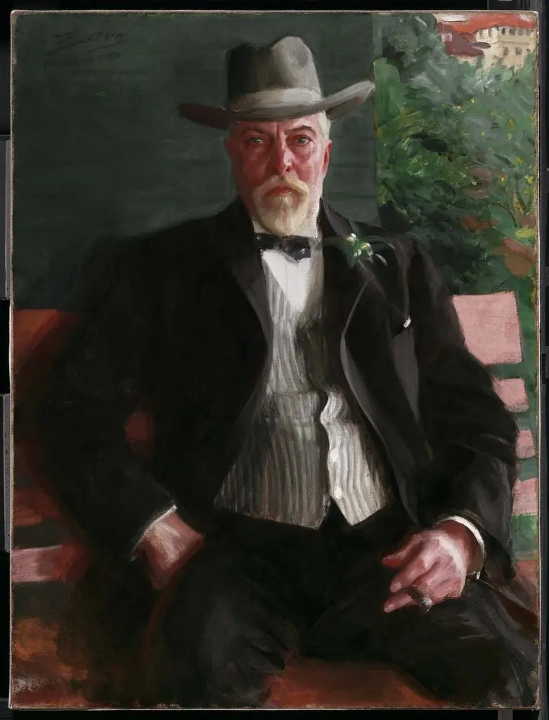 Portrait of Richard Teller Crane, by Anders Zorn