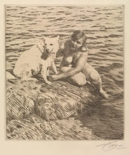 Sappo, by Anders Zorn