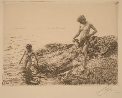 Seaward Skerries, by Anders Zorn