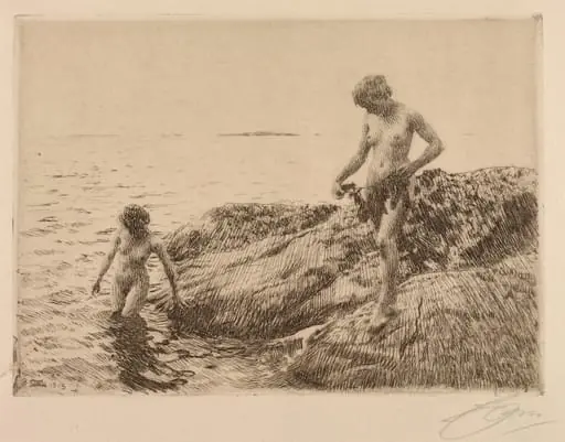 Seaward Skerries, by Anders Zorn
