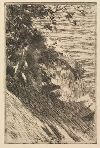 The Great Bather, by Anders Zorn