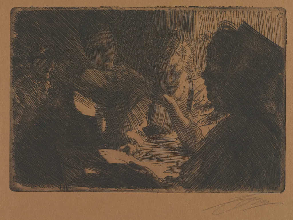 The New Ballad, by Anders Zorn, 1903